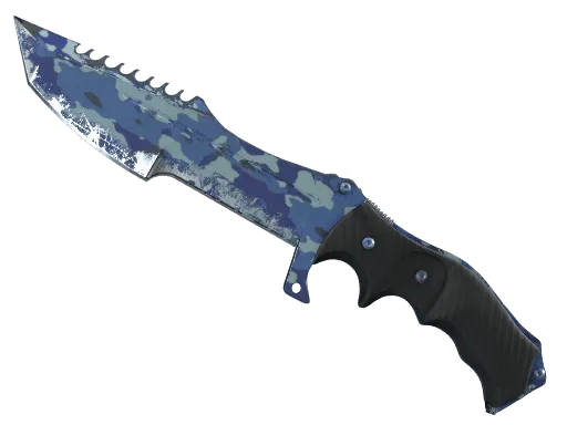 ★ StatTrak™ Huntsman Knife | Bright Water (Well-Worn)