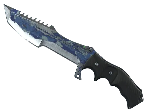 ★ Huntsman Knife | Bright Water (Battle-Scarred)