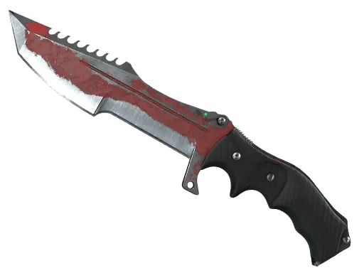 ★ StatTrak™ Huntsman Knife | Crimson Web (Battle-Scarred)