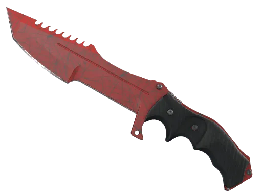 ★ StatTrak™ Huntsman Knife | Crimson Web (Minimal Wear)