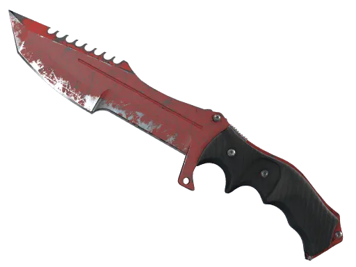 ★ Huntsman Knife | Crimson Web (Well-Worn)