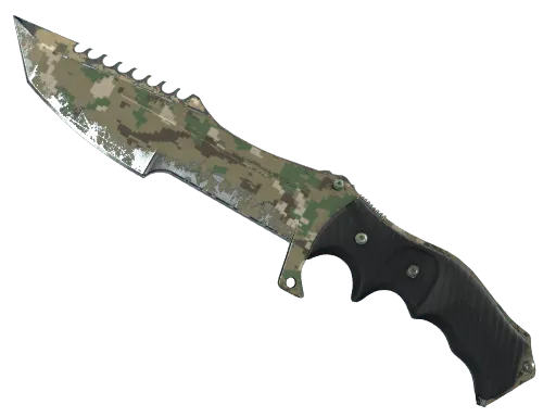 ★ StatTrak™ Huntsman Knife | Forest DDPAT (Well-Worn)