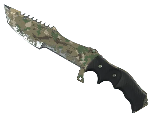 ★ Huntsman Knife | Forest DDPAT (Well-Worn)