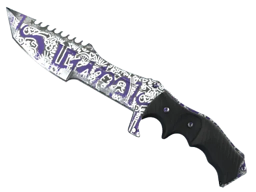 ★ StatTrak™ Huntsman Knife | Freehand (Well-Worn)