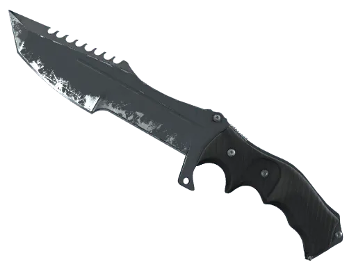 ★ StatTrak™ Huntsman Knife | Night (Well-Worn)