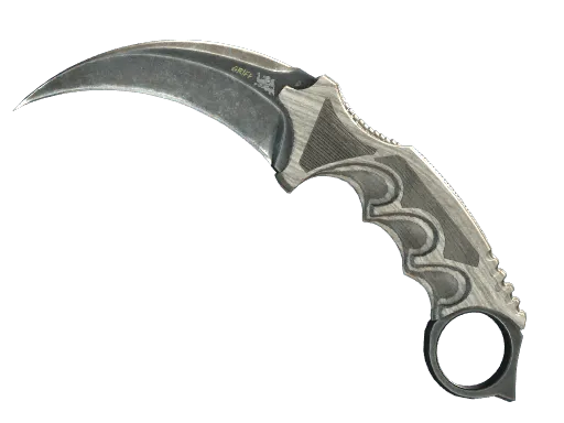 ★ Karambit | Black Laminate (Well-Worn)