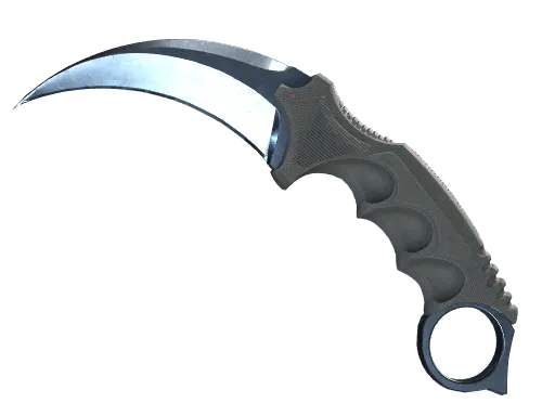 ★ StatTrak™ Karambit | Blue Steel (Minimal Wear)