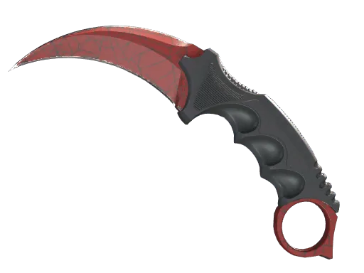 ★ Karambit | Crimson Web (Minimal Wear)