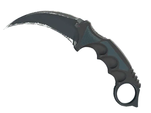 ★ StatTrak™ Karambit | Night (Well-Worn)