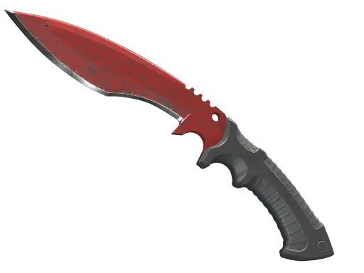 ★ Kukri Knife | Crimson Web (Well-Worn)