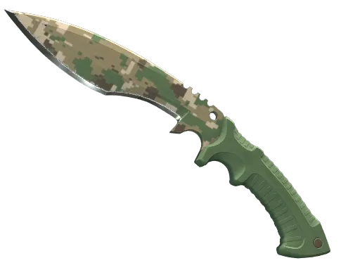 ★ StatTrak™ Kukri Knife | Forest DDPAT (Well-Worn)