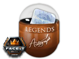 London 2018 Legends Autograph Capsule