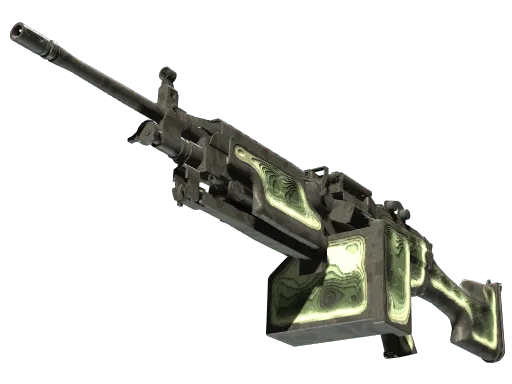 StatTrak™ M249 | Deep Relief (Minimal Wear)