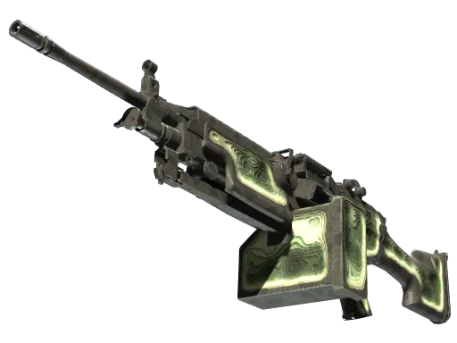 StatTrak™ M249 | Deep Relief (Well-Worn)