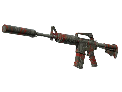 StatTrak™ M4A1-S | Blood Tiger (Minimal Wear)