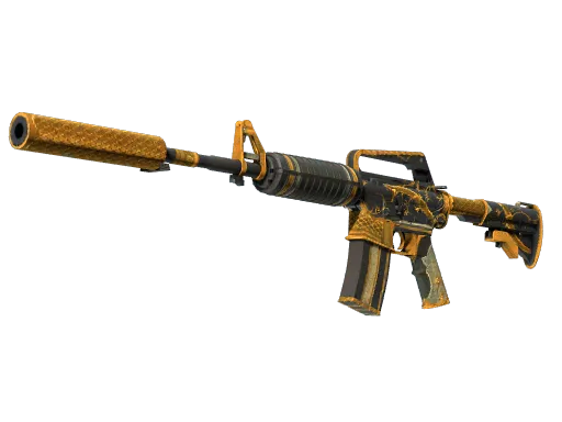 M4A1-S | Golden Coil (Battle-Scarred)