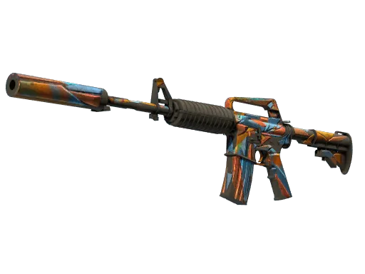 M4A1-S | Leaded Glass (Battle-Scarred)