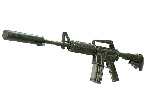 M4A1-S | Moss Quartz (Battle-Scarred)