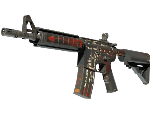 M4A4 | Hellfire (Battle-Scarred)