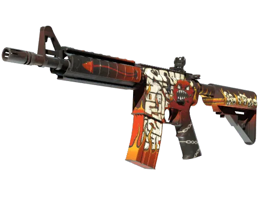 M4A4 | Hellfire (Minimal Wear)