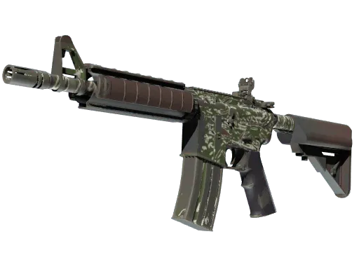 M4A4 | Jungle Tiger (Well-Worn)