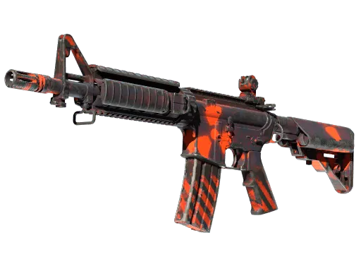 Souvenir M4A4 | Radiation Hazard (Well-Worn)