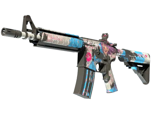 StatTrak™ M4A4 | Temukau (Battle-Scarred)