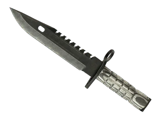 ★ StatTrak™ M9 Bayonet | Black Laminate (Battle-Scarred)