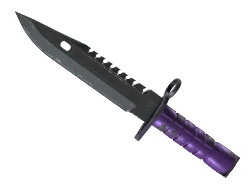 ★ StatTrak™ M9 Bayonet | Ultraviolet (Well-Worn)
