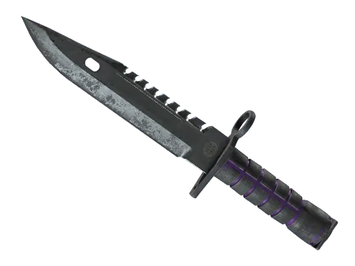 ★ StatTrak™ M9 Bayonet | Ultraviolet (Battle-Scarred)