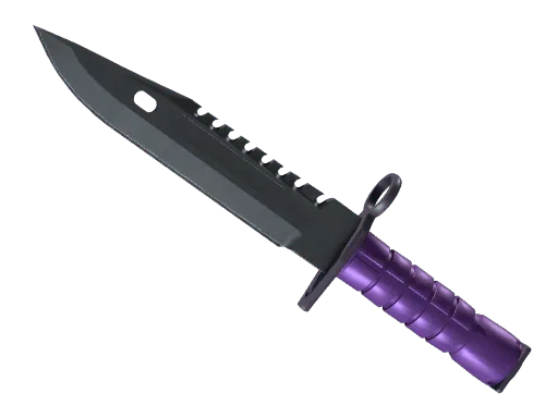 ★ StatTrak™ M9 Bayonet | Ultraviolet (Minimal Wear)