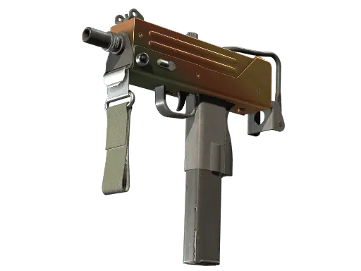 Souvenir MAC-10 | Amber Fade (Minimal Wear)