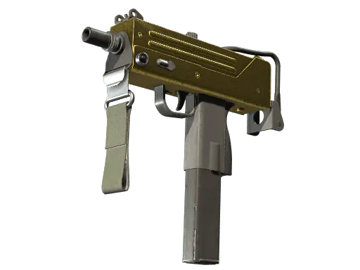 MAC-10 | Gold Brick (Well-Worn)