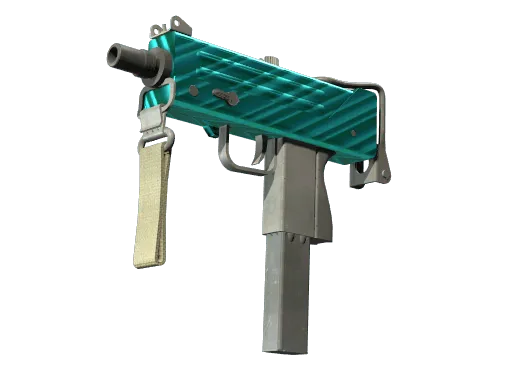 MAC-10 | Malachite (Minimal Wear)