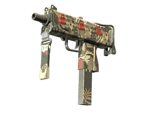 MAC-10 | Monkeyflage (Minimal Wear)