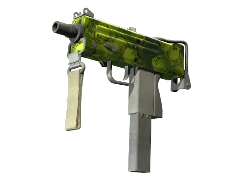 MAC-10 | Nuclear Garden (Well-Worn)