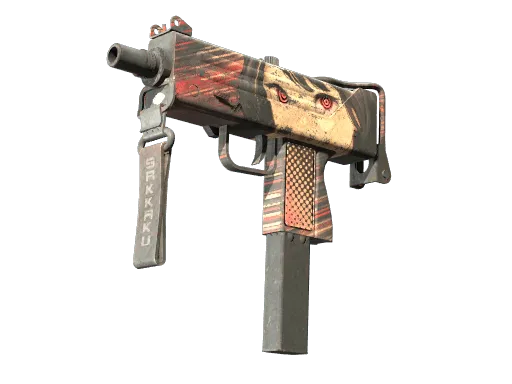 StatTrak™ MAC-10 | Sakkaku (Battle-Scarred)