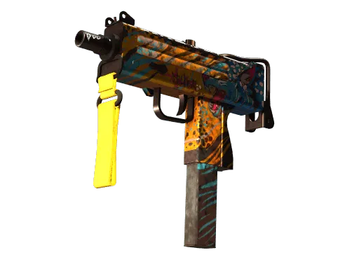 StatTrak™ MAC-10 | Stalker (Battle-Scarred)