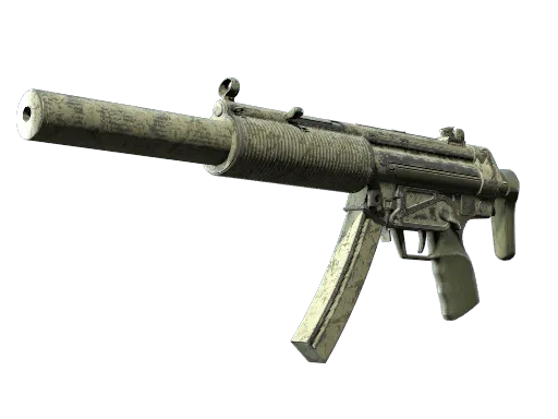 MP5-SD | Bamboo Garden (Battle-Scarred)