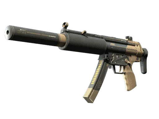 StatTrak™ MP5-SD | Desert Strike (Well-Worn)