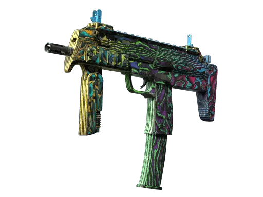 StatTrak™ MP7 | Neon Ply (Field-Tested)