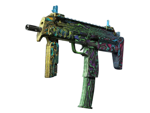 MP7 | Neon Ply (Well-Worn)