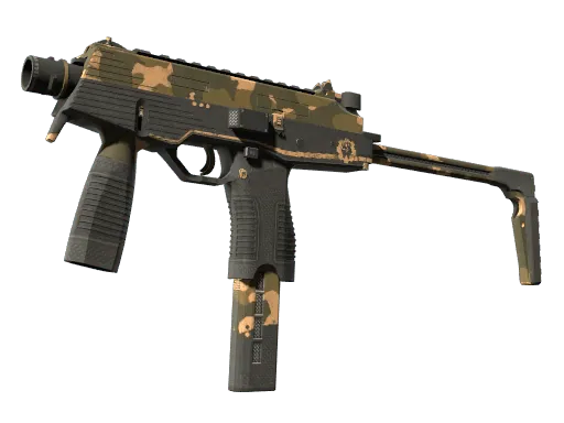 StatTrak™ MP9 | Black Sand (Well-Worn)