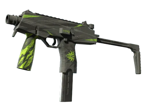 MP9 | Deadly Poison (Well-Worn)