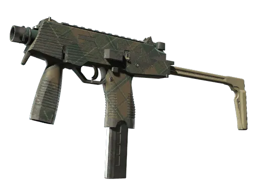 MP9 | Green Plaid (Field-Tested)