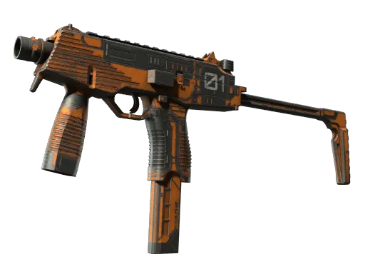 StatTrak™ MP9 | Modest Threat (Well-Worn)