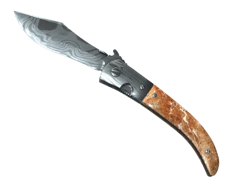 ★ Navaja Knife | Damascus Steel (Field-Tested)