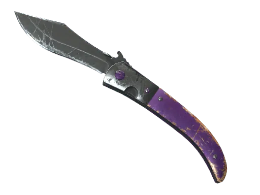 ★ StatTrak™ Navaja Knife | Ultraviolet (Battle-Scarred)