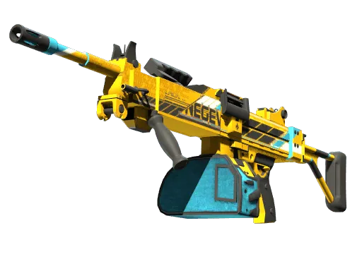 StatTrak™ Negev | Power Loader (Minimal Wear)