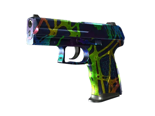 StatTrak™ P2000 | Acid Etched (Well-Worn)